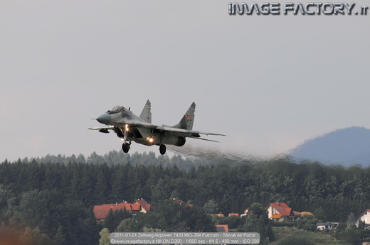 2011-07-01 Zeltweg Airpower 7430 MiG-29A Fulcrum - Slovak Air Force